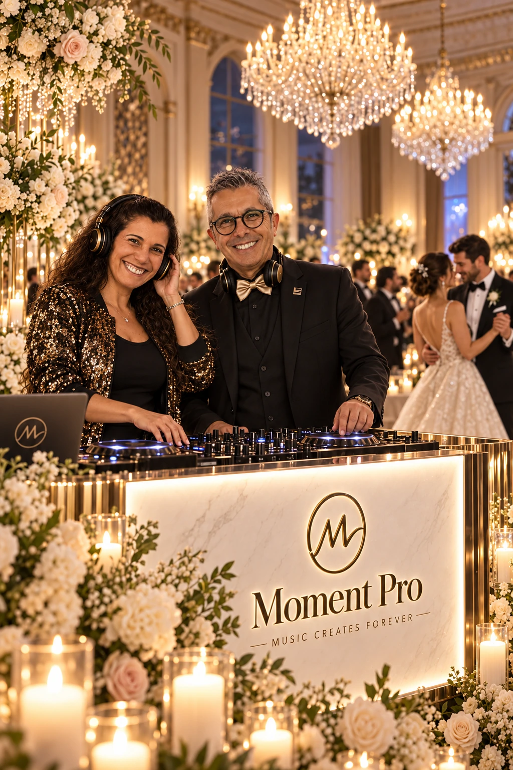 Moment Pro num casamento